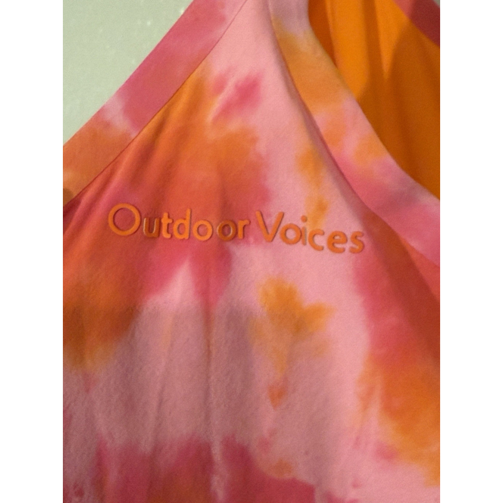 Rare Outdoor Voices Exercise Dress M Tie Dye Built-in Shorts NWOT Sold Out - Picture 5 of 7